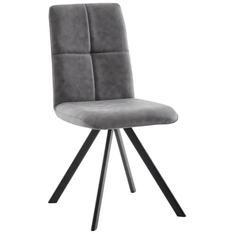 Stuhl in Eisen Mikrofaser