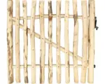 Hornbach Einzeltor Premium Haselnuss 100 x 100 cm Lattenabstand 4-5 cm natur