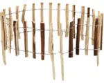 Hornbach Beeteinfassung, Mini-Roll-Beetkante Haselnuss 200 x 28 cm natur