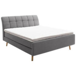 Boxspringbett 160/200 cm in Anthrazit