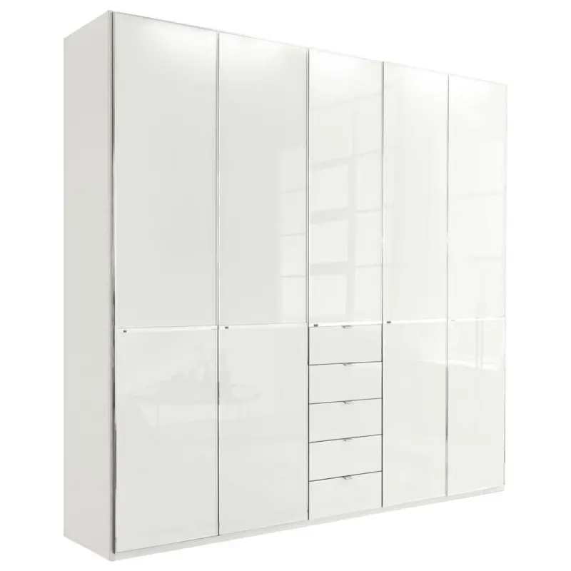 Kleiderschrank in Weiß