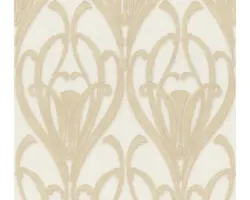 Vliestapete 38091-1 Mata Hari Barockornament creme gold