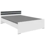 XXXLutz Lauterach - Ihr M&ouml;belhaus bei Bregenz Bett 120/200 cm in Graphitfarben, Wei&szlig;