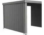 Hornbach Seitenwand Seitendach biohort Gartenhaus Neo 4A/4B/4C/4D quarzgrau