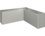 Hornbach Hochbeet klassisch biohort Pflanzbeet Belvedere Maxi Gr. L200 201 x 201 x 77 cm quarzgrau