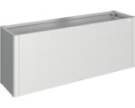 Hornbach Hochbeet klassisch biohort Pflanzbeet Belvedere Maxi Gr. 200 201 x 53 x 77 cm silber