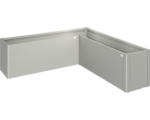 Hornbach Hochbeet klassisch biohort Pflanzbeet Belvedere Midi Gr. L200 201 x 201 x 61 cm quarzgrau
