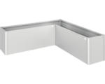 Hornbach Hochbeet klassisch biohort Pflanzbeet Belvedere Midi Gr. L200 201 x 201 x 61 cm silber