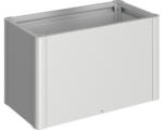 Hornbach Hochbeet klassisch biohort Pflanzbeet Belvedere Midi Gr. 100 102 x 53 x 61 cm silber