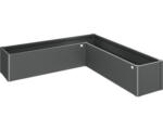 Hornbach Hochbeet klassisch biohort Pflanzbeet Belvedere Mini Gr. L200 201 x 201 x 45 cm dunkelgrau
