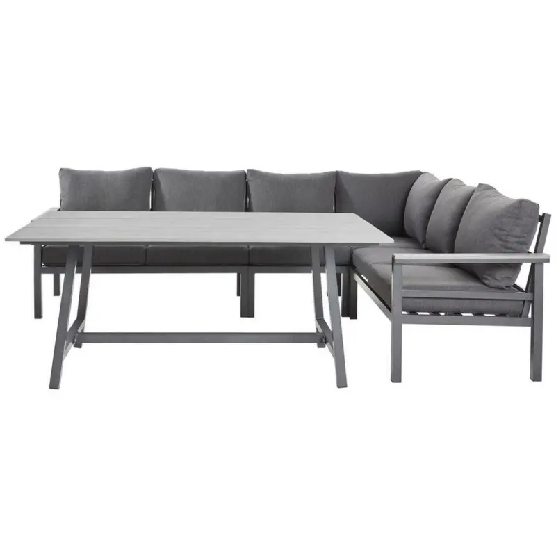 Dining-Loungeset 5-teilig 259/199 cm