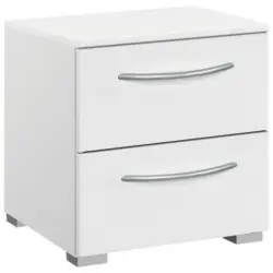 Nachtk&auml;stchen in Wei&szlig;