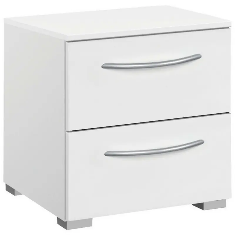 Nachtk&auml;stchen in Wei&szlig;