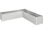 Hornbach Hochbeet klassisch biohort Pflanzbeet Belvedere Mini Gr. L200 201 x 201 x 45 cm silber