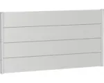 Hornbach Zaunelement Aluminium biohort 180 x 90 cm silber-metallic