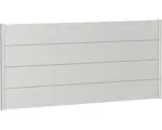 Hornbach Zaunelement Aluminium biohort 200 x 90 cm silber-metallic