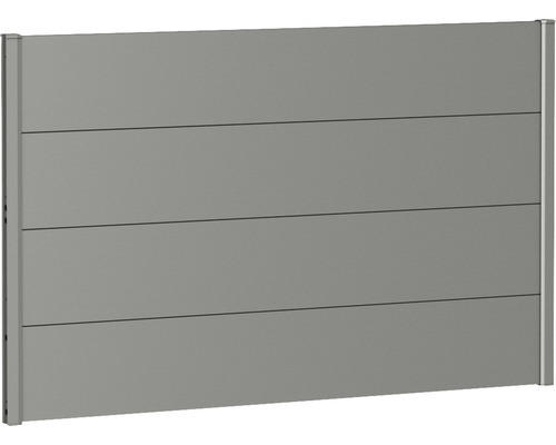 Zaunelement Aluminium biohort 150 x 90 cm quarzgrau-metallic