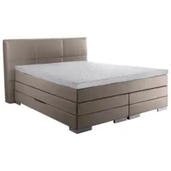 Boxspringbett 120/200 cm in Schlammfarben