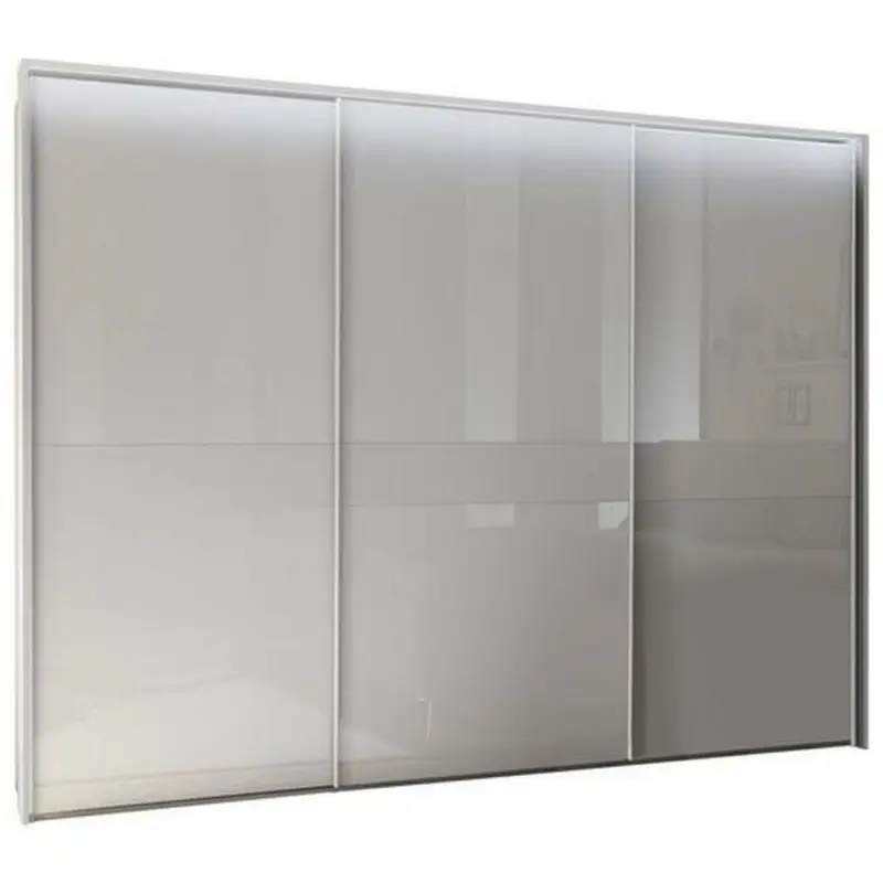 Schwebet&uuml;renschrank in Grau