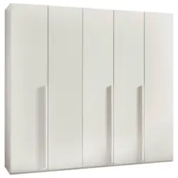 Drehtürenschrank in Weiß