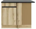 Hornbach Eckunterschrank Optifit Kaya Wildeiche matt 100x88x60 cm