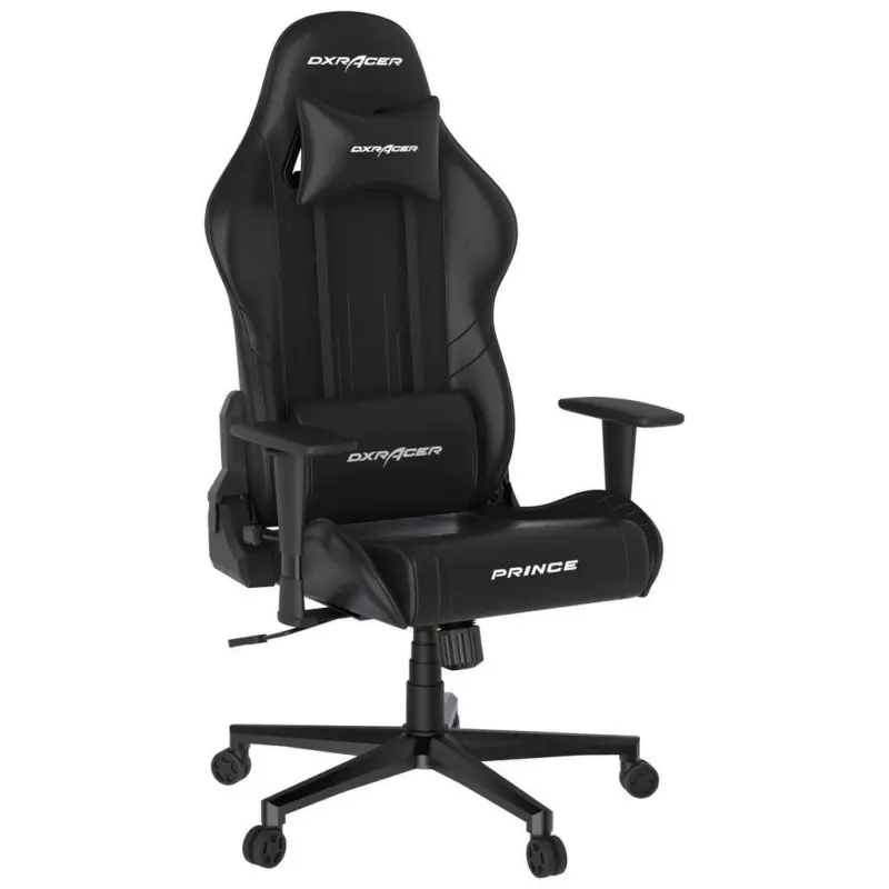 Gamingstuhl in Lederlook Schwarz