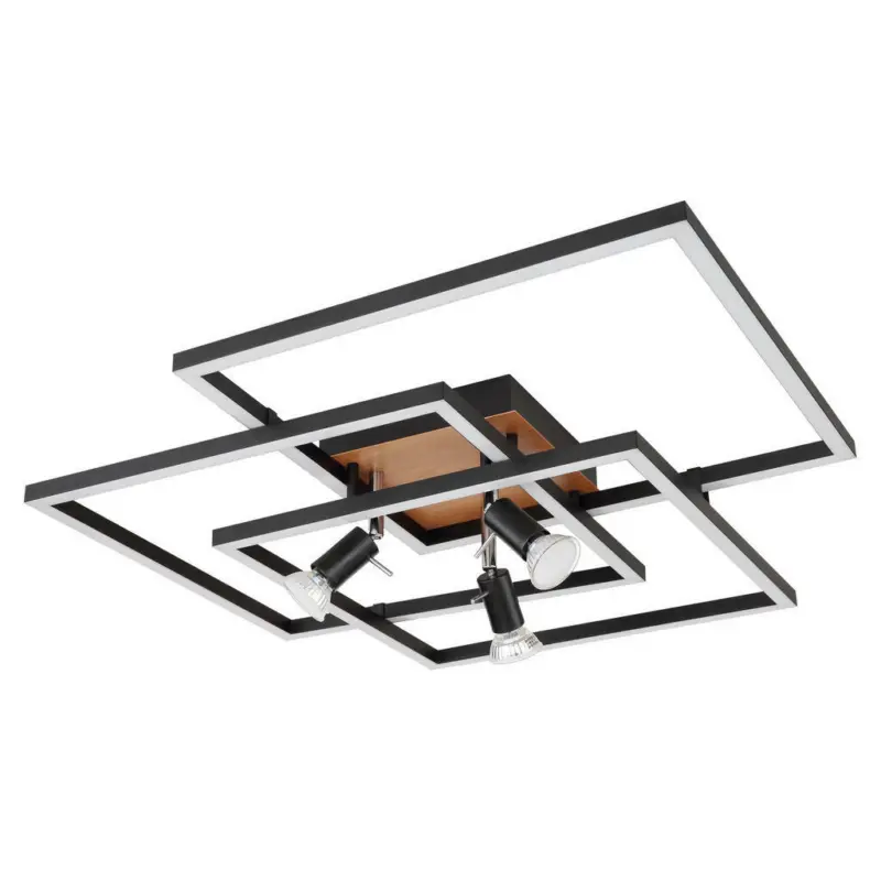 Led-Deckenleuchte 50 W 63,5/63,5/14 cm
