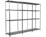 Hornbach Grundregal Anbauregal Steckregal Schulte Regalwelt verzinkt 1800 x 2800 x 350 mm 12 Böden Tragkraft 1020 kg