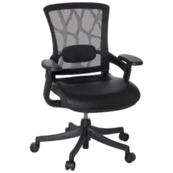 Drehstuhl in Netzbespannung Schwarz