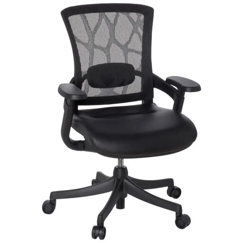 Drehstuhl in Netzbespannung Schwarz