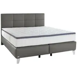 Boxspringbett 180/200 cm in Anthrazit