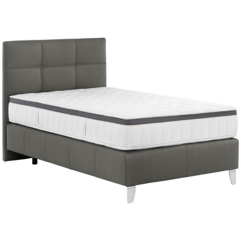 Boxspringbett 120/200 cm in Anthrazit