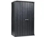 Hornbach Gartenschrank High Stora Way 130 x 75,6 x 206,2 cm anthrazit