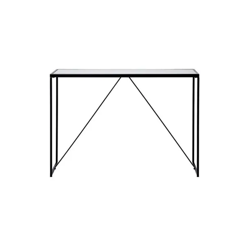 Konsolentisch in Metall, Holzwerkstoff 111/30/76 cm