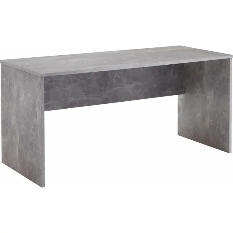 Schreibtisch 160/68/76 cm in Grau