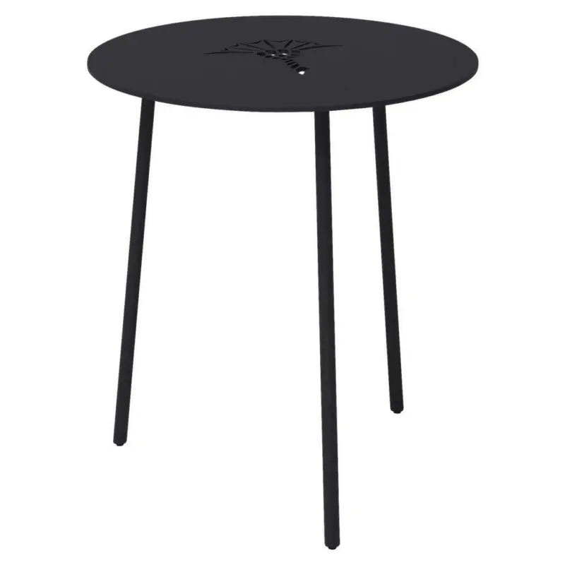 Beistelltisch in Metall 40/40/52 cm