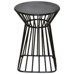 Beistelltisch in Metall 40/40/55 cm