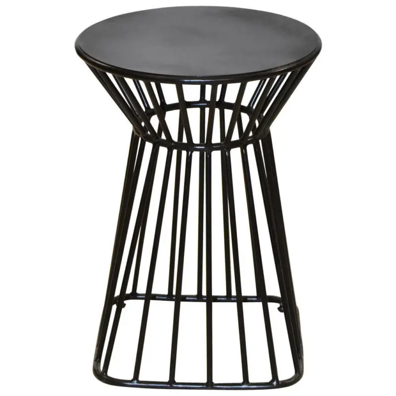 Beistelltisch in Metall 40/40/55 cm