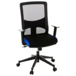 XXXLutz Lauterach - Ihr M&ouml;belhaus bei Bregenz Drehstuhl in Netzbespannung, Flachgewebe Blau, Schwarz