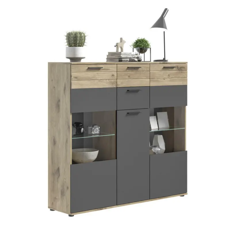 Highboard 140/134/37 cm