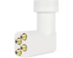 Hornbach MEGASAT Universal Quad LNB 0,3 dB 4x F-Buchse für SAT / Satellit