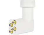 Hornbach MEGASAT Universal Quattro-Switch LNB 0,3 dB 4x F-Buchse für SAT / Satellit