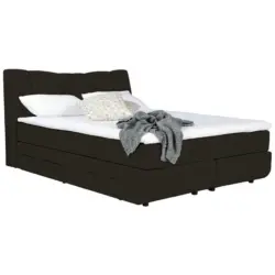 Boxspringbett 160/200 cm in Braun
