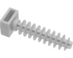 Hornbach Halterung für Kabelbinder Ø 8 x 37,5 mm 25 Stück weiß