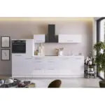 XXXLutz Lauterach - Ihr M&ouml;belhaus bei Bregenz K&uuml;chenblock 310 cm in Wei&szlig; Hochglanz