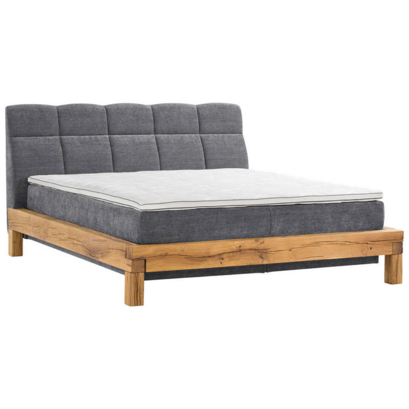 Boxspringbett 160/200 cm in Anthrazit