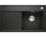 Hornbach Flächenbündige Spüle Blanco Zenar 45 S-F rechts 497,5x847,5 mm schwarz