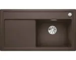 Hornbach Flächenbündige Spüle Blanco Zenar 5 S-F 497,5x902,5 mm cafe