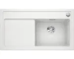 Hornbach Flächenbündige Spüle Blanco Zenar 5 S-F 497,5x902,5 mm weiß