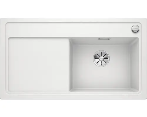 Flächenbündige Spüle Blanco Zenar 5 S-F 497,5x902,5 mm weiß